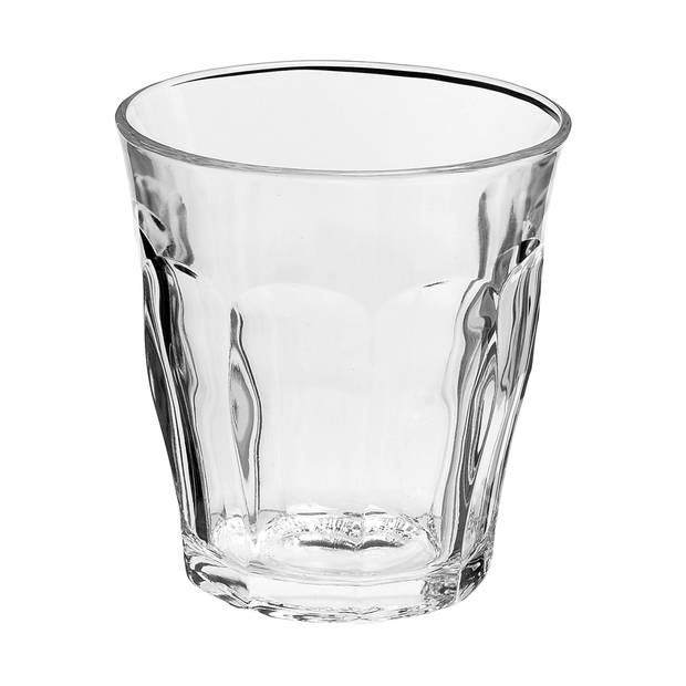 Drinkglazen/waterglazen Picardie - 6x stuks - transparant glas - 200 ML - Drinkglazen
