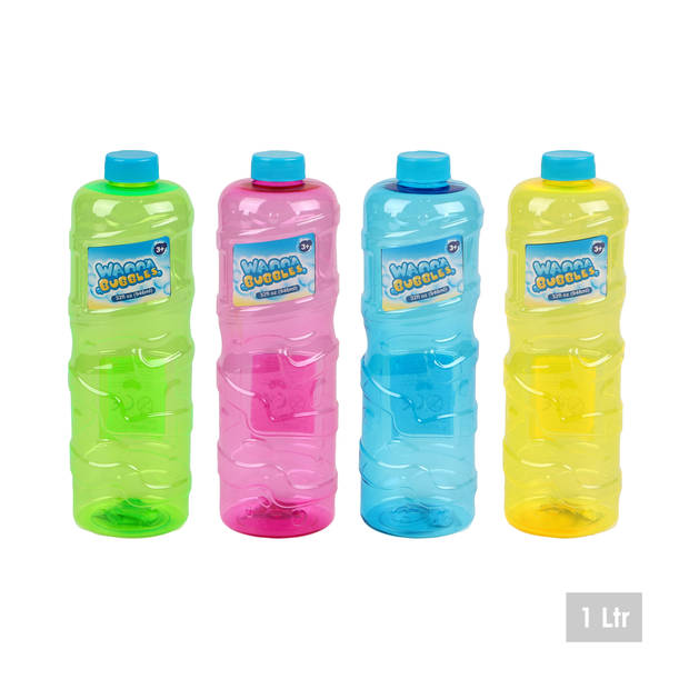 Sunnydays Bellenblaas mix navulling - 1 liter/1000 ml - bubbels maken - Bellenblaas