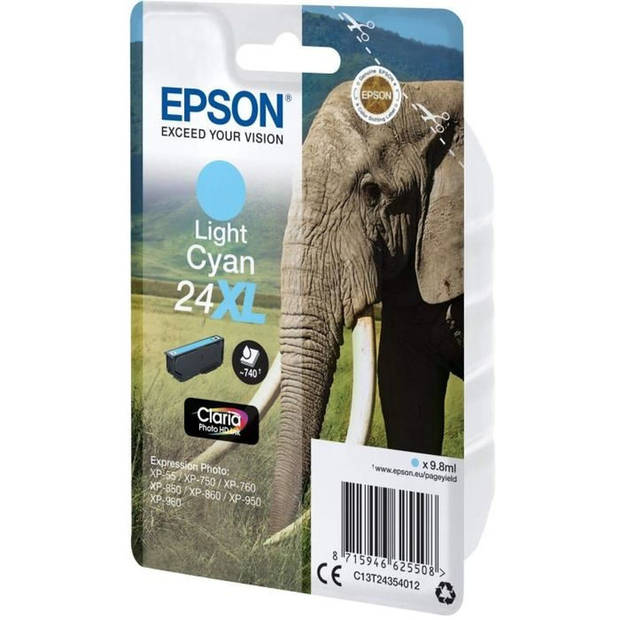 Epson 24XL licht cyaan cartridge