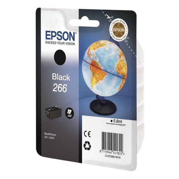 Epson GLOBE 266 zwart cartridge