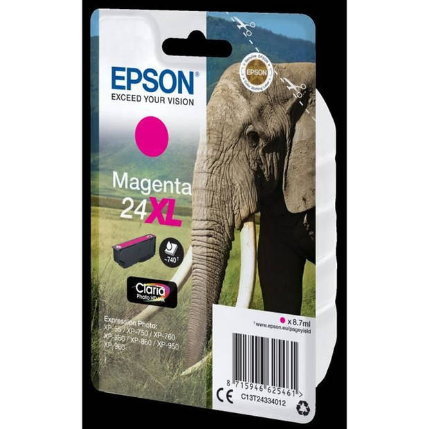 Epson 24XL magenta cartridge