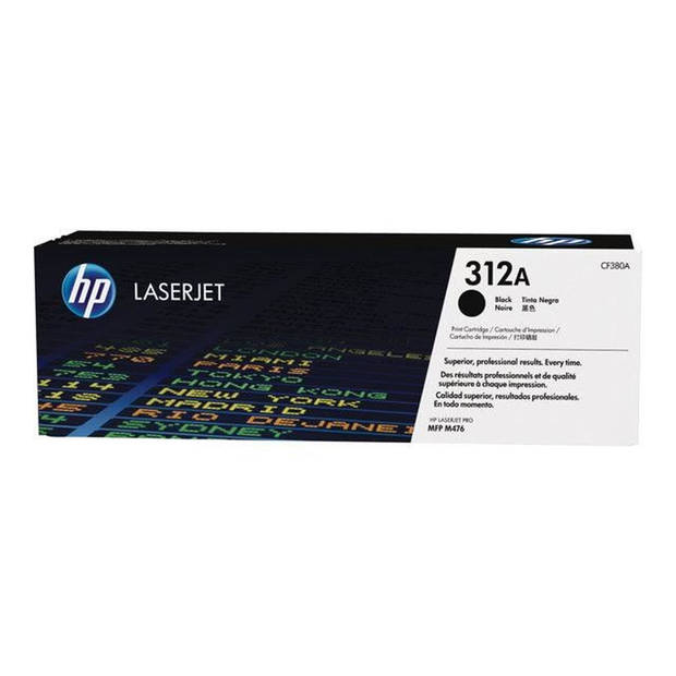 HP 312A zwart toner