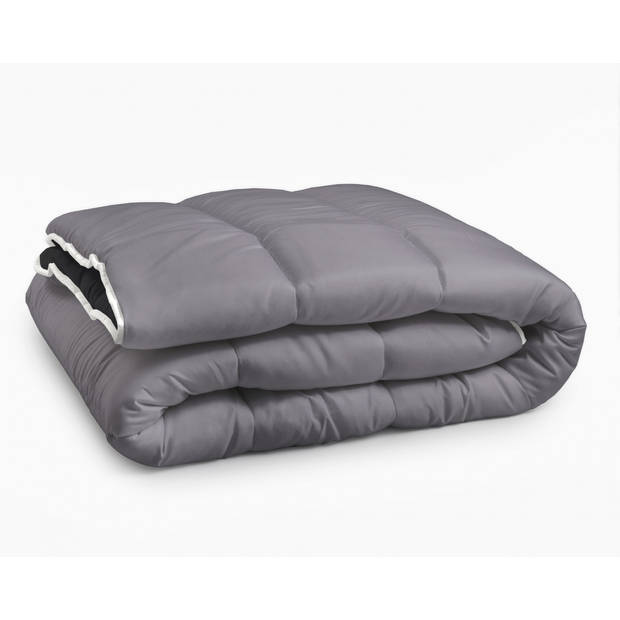 Sleeptime Dekbed en Overtrek in 1 - 140x200 - Eenpersoons - Zwart