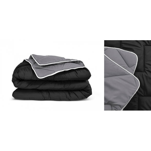 Sleeptime Dekbed en Overtrek in 1 - 200x200 - Tweepersoons - Zwart