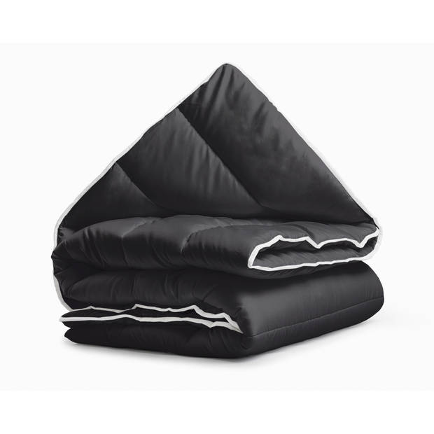 Sleeptime Dekbed en Overtrek in 1 - 200x200 - Tweepersoons - Zwart