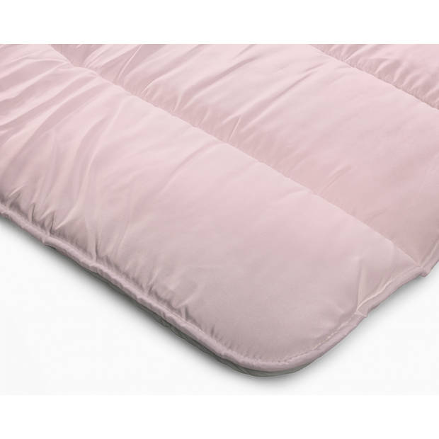 Sleeptime All-in one Omkeerbare Dekbed - Dekbed zonder Overtrek - 240x200 - Creme/Roze