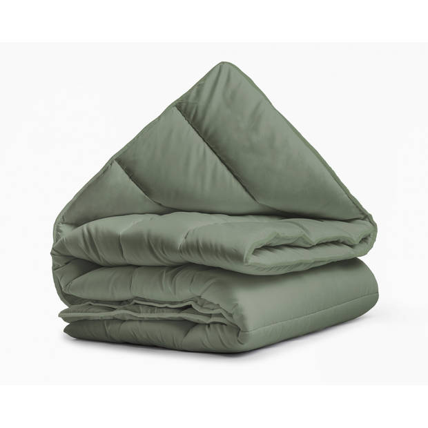 Sleeptime All-in one Omkeerbare Dekbed - Dekbed zonder Overtrek - 200x200 - Groen