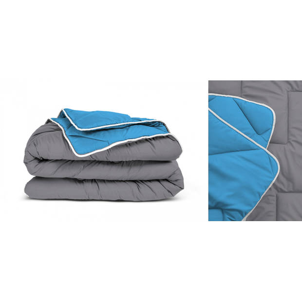 Sleeptime Dekbed en Overtrek in 1 - 200x200 - Tweepersoons - Antraciet