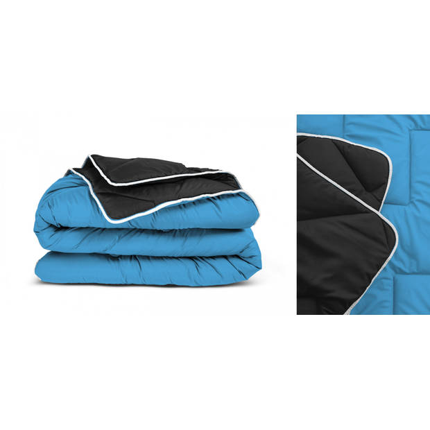 Sleeptime Dekbed en Overtrek in 1 - 200x200 - Tweepersoons - Zwart