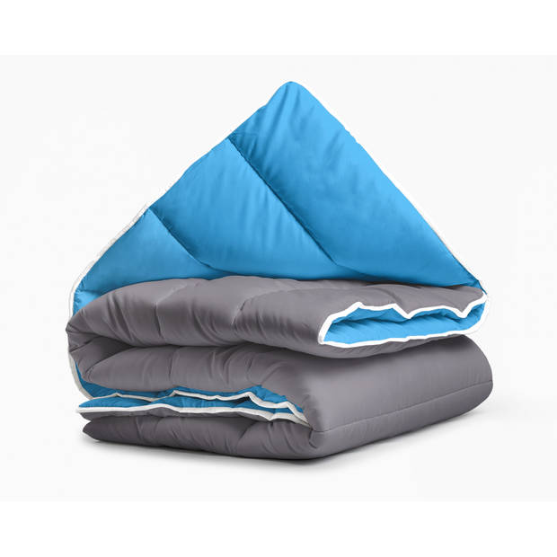 Sleeptime Dekbed en Overtrek in 1 - 200x200 - Tweepersoons - Antraciet