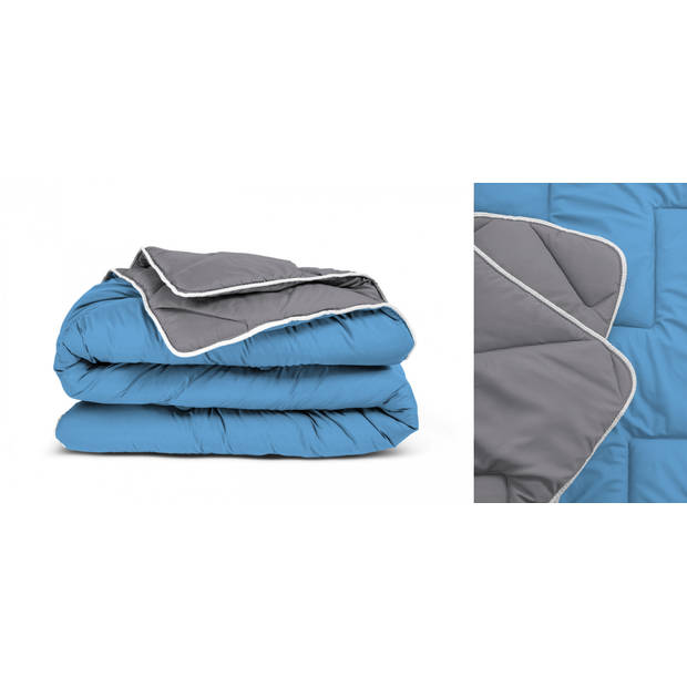 Sleeptime Dekbed en Overtrek in 1 - 200x200 - Tweepersoons - Antraciet