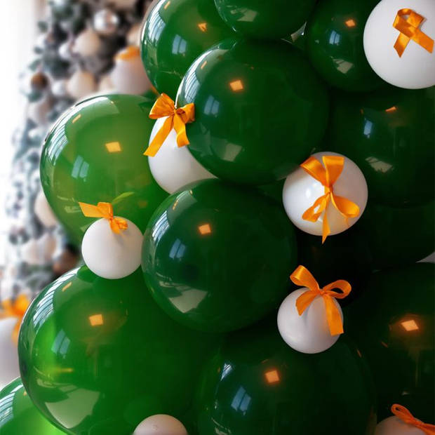 Ballonnen Kerstboom - DIY Balloon Christmas Tree Groen
