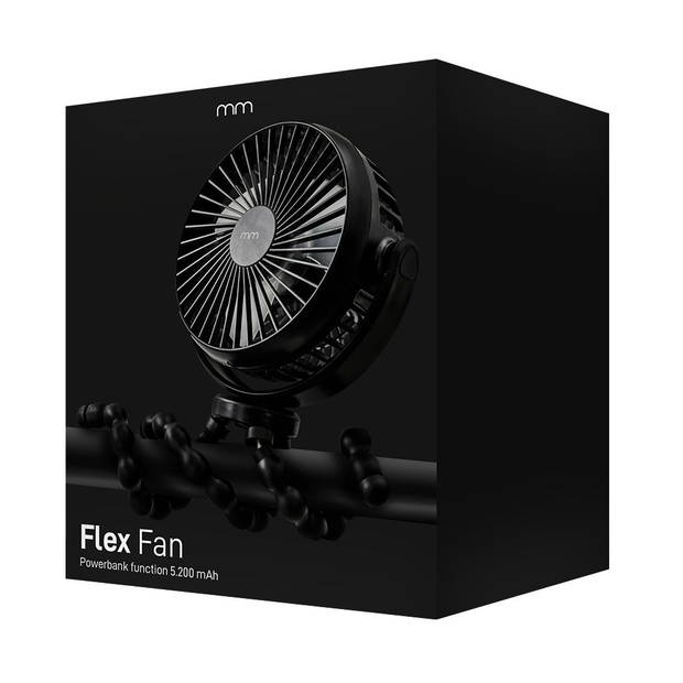 Tripod Ventilator - Flex Fan - Zwart
