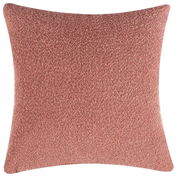 Beliani LE CRAU - Chaise longue-Roze-Bouclé