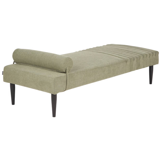 Beliani MAURIAC - Chaise longue-Groen-Polyester