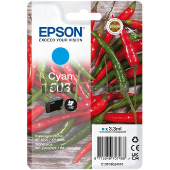 Epson 503 cyaan cartridge