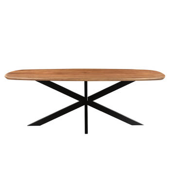 Livingfurn - Eetkamertafel Jesper Danish Oval 210cm - Mangohout