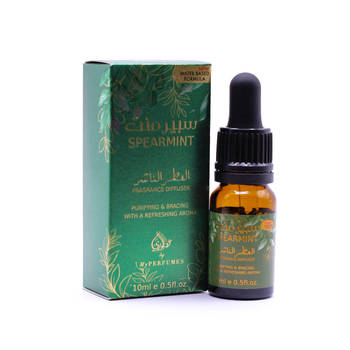 Spearmint - Groene Munt - Geurolie - Parfumolie voor aroma diffuser of luchtbevochtiger - Olie Diffuser - 10 ml