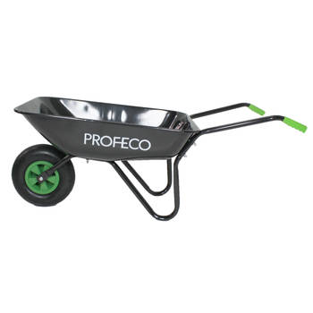 Profeco kruiwagen 65 liter - Tuinwagen - 100 kg capaciteit - Zwart