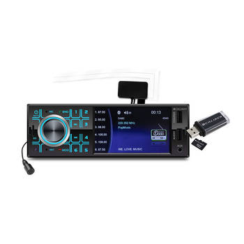 Caliber Autoradio Met Bluetooth, USB, AUX - 4 Inch Scherm - Achteruitrijcamera aansluiting - Extra USB (RMD404DAB-BT)