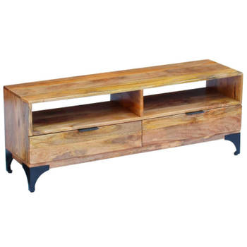 vidaXL Tv-meubel 120x35x45 cm mangohout