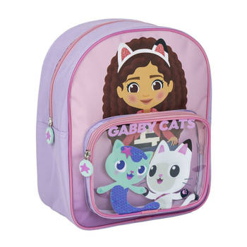 Schoolrugzak Gabby's Dollhouse Roze 25 x 3 x 12 cm