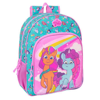 Schoolrugzak My Little Pony Magic Roze Turkoois 33 x 42 x 14 cm