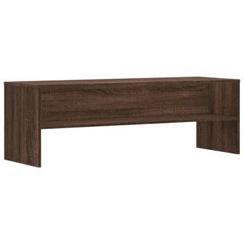 vidaXL Tv-meubel 120x40x40 cm bewerkt hout bruin eikenkleurig