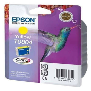 Epson T0804 Colibri gele inktcartridge