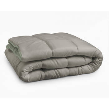 Sleeptime All-in one Omkeerbare Dekbed - Dekbed zonder Overtrek - 240x200 - Groen/Kaki