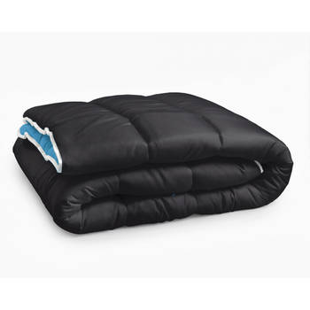 Sleeptime Dekbed en Overtrek in 1 - 200x200 - Tweepersoons - Zwart