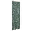 vidaXL Vliegengordijn 56x185 cm chenille groen en wit