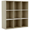 vidaXL Boekenkast 98x29x97,5cm bewerkt hout wit en sonoma eikenkleurig