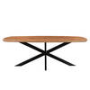 Livingfurn - Eetkamertafel Jesper Danish Oval 210cm - Mangohout