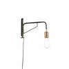 Housecraft Lasse Wandlamp - Zwart