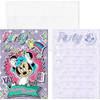 Disney Uitnodiging Met Envelop Minnie Mouse 14,5 Cm 5 Stuks