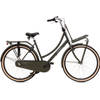 Popal Transportfiets dames Daily Dutch Basic+ 28 Inch 53 cm Dames 3V Terugtraprem Legergroen