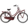 Popal Transportfiets dames Daily Dutch Basic+ 28 Inch 59 cm Dames 3V Terugtraprem Roodbruin