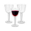 Leknes Wijnglas Gloria - 1x - transparant - onbreekbaar kunststof - 450 ml - feest glas wijn