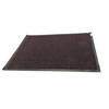 Brumag Anti slip deurmat/schoonloopmat PVC - bruin - 90 x 60 cm - voor binnen - Deurmatten