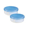 Club cuisine taartdoos blauw - Set van 2