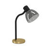 EGLO Macere Tafellamp - Bureaulamp - E14 - 34 cm - Zwart/Goud