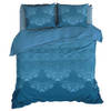 Satin d'Or Dekbedovertrek Baroque Teal-2-persoons (200 x 200/220 cm)