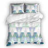 Satin d'Or Dekbedovertrek Piacenza Teal-140x200/220