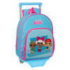 Schoolrugzak met Wielen LOL Surprise! Divas Blauw 28 x 34 x 10 cm