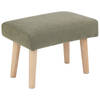 Beliani TAKOMA II - Hocker-Groen-Polyester