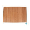 Stijlvolle Licht Bruin Vloermat - deurmat 80cm x 50cm x 0.5cm Bamboo Materiaal