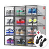 JUST23 Schoenen opbergsysteem 12PACK - Schoenen organizer - Sneakerbox - Schoenenopbergers