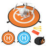 Intirilife 5-delige set met drone landingsplatform en accessoires helikopter landingsplatform gemaakt van nylon oranje