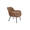 Housecraft Dude Loungestoel/ Fauteuil Vintage Kunstleer Bruin